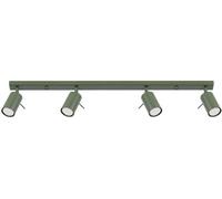 Sollux Lighting Ring lámpara de techo 4x10 W verde SL.1504