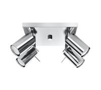 Sollux Lighting Ring lámpara de techo 4x40 W cromo SL.0730