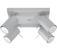 Sollux Lighting Ring lámpara de techo 4x40 W gris SL.0452