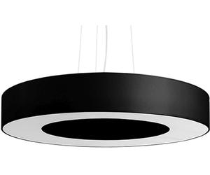Sollux Lighting Saturno lámpara colgante 5x60 W blanco-negro SL.0750