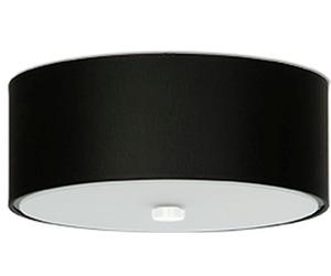 Sollux Lighting Skala plafón 3x60 W negro SL.0760
