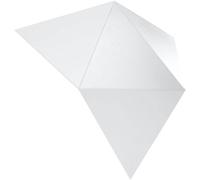 Sollux Lighting Lámpara de pared blanco acero alt. 25 cm