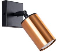Sollux Lighting Winx lámpara de pared 1x10 W negro-cobre SL.1374