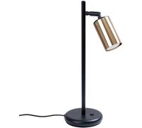 Sollux Lighting Winx lámpara para escritorio 1x10 W negro-oro SL.1389