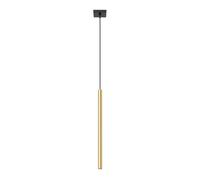 Sollux Pastelo Lámpara de techo colgante moderna y delgada, oro pulido, 1x G9