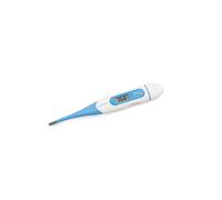 SOLMIRA Termómetro Digital Turquesa, Alta Precisión, a Prueba de Agua, Medición Axilar, Rectal u Oral, Apto para Bebes, Niños y Adultos