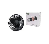 SOLMIRA Ventilador de Escritorio Verde con Batería Recargable USB Tipo C Portatil Inalámbrico, Certificado CE y RoHS