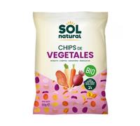 Solnatural Chips de Vegetales Aceite Oliva sin Gluten 80g
