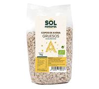 Copos de avena gruesos bio 1kg Sol Natural