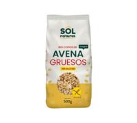 SOLNATURAL Copos DE Avena Gruesos SIN Gluten Bio 500 g, No aplicable