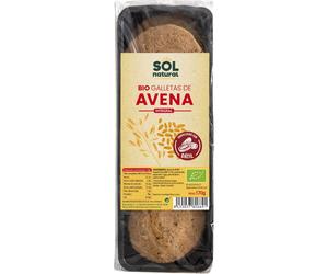 Solnatural Galleta Avena Endulzada Dátiles Bio 170g