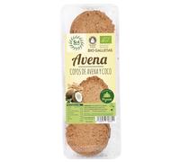 SOLNATURAL Galletas DE Avena Coco Y Agave Bio 175 g, Estándar, Único