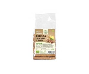 Solnatural GalletasEspelta Jengibre yNueces Bio 175g