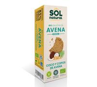 Solnatural Galletas Avena Coco Agave Bio 175 g