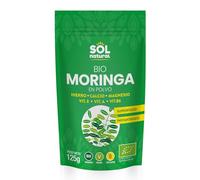 Solnatural Moringa Polvo Bio sin Gluten Vegano 125g