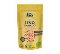 SOLNATURAL Semillas De Lino Dorado MOLIDO Bio, 250 g
