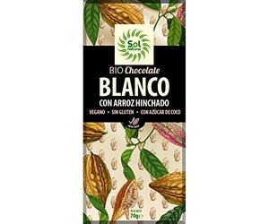 Solnatural Tableta Choco Blanco Arroz Hinchado Bio 70 G 300 g