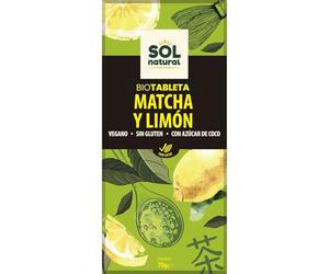 Solnatural Tableta Chocolate Te Matcha Y Limon Bio 70 G 300 g