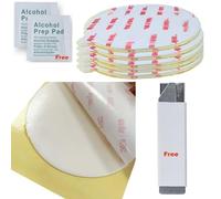 SOLNIT Cinta adhesiva de doble cara, impermeable, multifuncional, fijación para coche, hogar, oficina, metal, cristal, aluminio, decoración, fabricado por 4950 (20 unidades de 25 mm de diámetro)