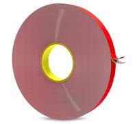 SOLNIT Cinta de montaje de doble cara, resistente al agua, fuerte adhesivo de montaje, decoración para oficina, coche, vidrio, letrero, pared, fabricado con 4229P (5mm x 33 Meter)