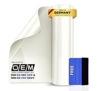 SOLNIT DIN EN ISO 527 - Lámina protectora de protección contra impactos de piedras, resistente a los rayos UV, para coche, moto, bicicleta, fabricado con O rafol Stone Guard(transparente brillante, 15