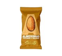 Solnuts Mini - Frutos Secos Tostados con Piel - Almendras o Pistachos - Estuche 20 Bolsas de 30 g (Almendra Tostada)