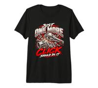Solo 1 Clic más debería Hacer Divertido mecánico Llave garag Camiseta Premium