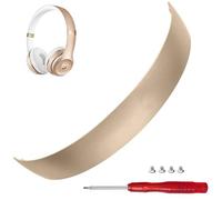 Solo 3 diadema igual que la pieza original Solo 2 Arch Band accesorios de repuesto para auriculares Beats by Dr Dre Solo 3 inalámbricos/A1796 y Solo 2 con cable/inalámbrico (B0518/B0534) (dorado)