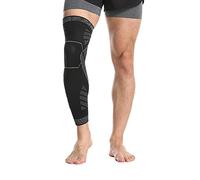 SOLO ACTFIT Mangas de Pierna de Compresión, Rodilleras de Compresión de Longitud Completa Antideslizante, Transpirable Calentadores Piernas Correr,Baloncesto,Ciclismo,Fútbol,Deporte