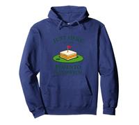 Solo aquí para el Meme de Golf Divertido de Queso sándwich de Pimiento Sudadera con Capucha