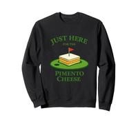 Solo aquí para el Meme Divertido de Golf sándwich de Queso de Pimiento Sudadera