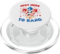 Solo aquí para estallar el 4 de Julio Fuegos Artificiales Justo aquí para Bang PopSockets PopGrip para MagSafe