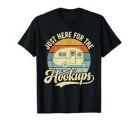 Solo aquí para Las Conexiones Funny RV Camping Camiseta