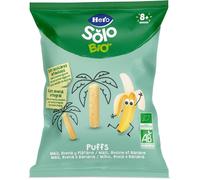 Solo Bio Snacks Puffs Maíz, Avena y Plátano +8 Meses 25 gr