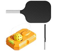 Solo Bounce Tennis Trainer - Herramienta de entrenamiento de rebote, equipo de práctica para principiantes, soporte eficaz de campo y habilidades para uso en interiores y exteriores, accesorio