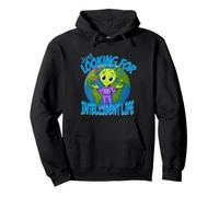 Solo busco una Vida Inteligente Divertida, Extraterrestre humorístico Sudadera con Capucha
