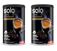 SOLO - Caffè Monorigine Vietnam, Café en Grano Tostado, 250 g, 100% Robusta Natural (Paquete de 2)