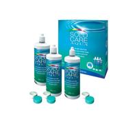 Solo-Care Pack Aqua Solución Limpieza Lentillas 3x360 ml