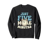 Solo Cinco Minutos más sueño Estado de ánimo Relajación Napper Rest Sudadera