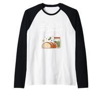 Solo confío en Las bacterias Me crié Pan Artesanal Camiseta Manga Raglan