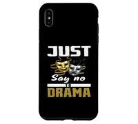 Solo di no al Drama para los Reyes y Reinas del Drama Carcasa para iPhone XS MAX