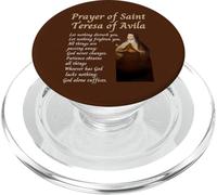 Solo Dios es Suficiente Santa Teresa de Ávila Oración PopSockets PopGrip para MagSafe