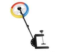 Solo Entrenador de tenis de mesa con giro superior ajustable, autorretorno para práctica de ping pong, ayuda para entrenamiento de coordinación, dispositivo robot retráctil para todas las mesas