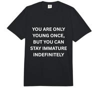Solo Eres Joven una Vez, Pero Puedes quedarte Humor Marquee Comfort Colors Adult Heavyweight T-Shirt