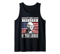 Solo es traición si pierdes a George Washington Patriotic Camiseta sin Mangas