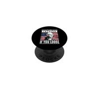 Solo es traición si pierdes a George Washington Patriotic PopSockets PopGrip Adhesivo
