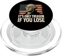 Solo es traición si pierdes George Washington Inspired R PopSockets PopGrip para MagSafe