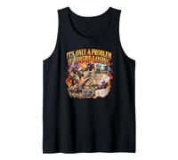 Solo es un Problema si estás perdiendo el Juego de Carreras de Caballos Camiseta sin Mangas