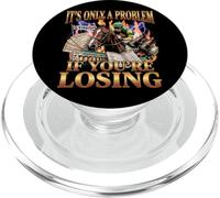 Solo es un Problema si estás perdiendo el Juego de Carreras de Caballos PopSockets PopGrip para MagSafe