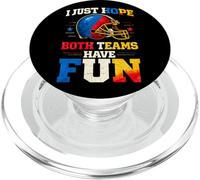 Solo espero Que Ambos Equipos tengan, Divertidos fanáticos del fútbol Dicen PopSockets PopGrip para MagSafe